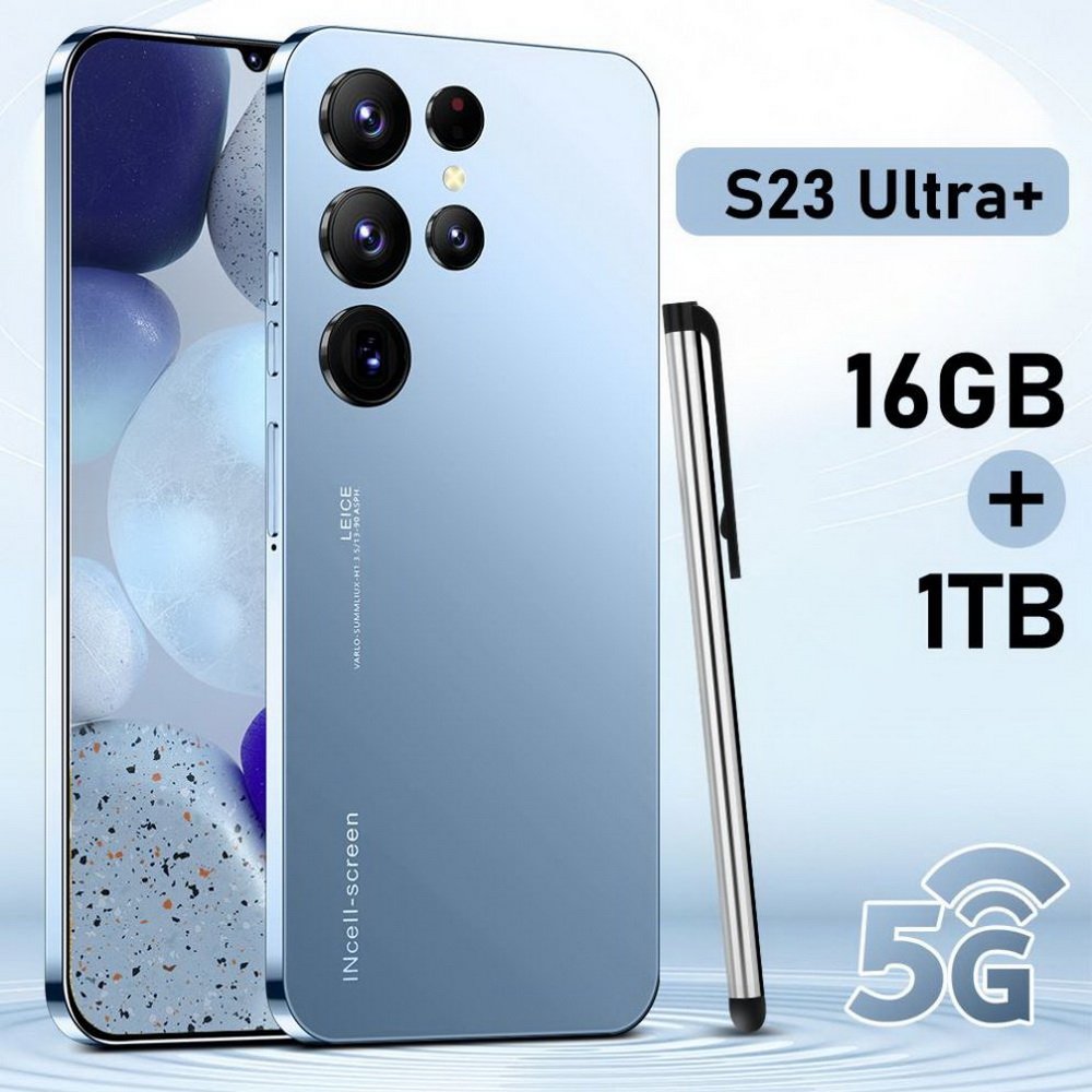 2024 Hot Selling 5G Smart Phone Facial Recognition Fingerprints Unlocking Mobile Phone
